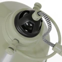 Mexlite table lamp NOVÉ rotatable, tiltable E27 IP20, green dimmable