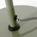 Mexlite table lamp NOVÉ rotatable, tiltable E27 IP20, green dimmable