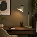 Mexlite table lamp NOVÉ rotatable, tiltable E27 IP20, green dimmable