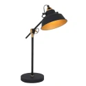 Mexlite Table lamp NOVÉ, 1 flame, black