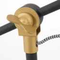 Lampe de table NOVÉ avec interrupteur, avec prise de courant, réglable E27 IP20