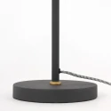 Lampe de table NOVÉ avec interrupteur, avec prise de courant, réglable E27 IP20