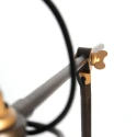 Mexlite floor lamp NOVE 1 flame E27 IP20, bronze dimmable