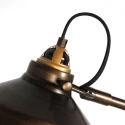 Mexlite floor lamp NOVE 1 flame E27 IP20, bronze dimmable