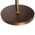 Mexlite floor lamp NOVE 1 flame E27 IP20, bronze dimmable