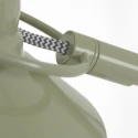 Mexlite floor lamp NOVÉ rotatable, tiltable E27 IP20, green dimmable