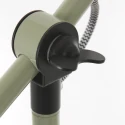 Mexlite floor lamp NOVÉ rotatable, tiltable E27 IP20, green dimmable