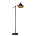 Mexlite Floor lamp NOVÉ, 1 flame, black