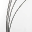 Lampadaire SYNNA 5 flammes, rotatif, avec bras flexible, direct / indirect, avec variateur à cordon IP20