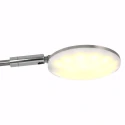 Lampadaire SYNNA 5 flammes, rotatif, avec bras flexible, direct / indirect, avec variateur à cordon IP20