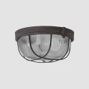 Mexlite Mexlite Ceiling luminaire LISANNE, 1 flame, brown