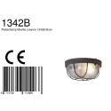 Mexlite Mexlite Ceiling luminaire LISANNE, 1 flame, brown