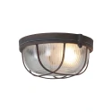 Mexlite Mexlite Ceiling luminaire LISANNE, 1 flame, brown