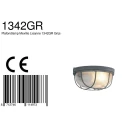 Mexlite Mexlite Ceiling luminaire LISANNE, 1 flame, grey