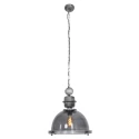 Luminaire à suspension BIKKEL - Ø 45CM à 1 flamme, médium E27 IP20, couleurs fumée, transparent gradable