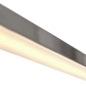 Steinhauer Steinhauer Pendant luminaire ZELENA LED, 3 flames, silver