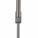 Steinhauer Steinhauer Pendant luminaire ZELENA LED, 3 flames, silver