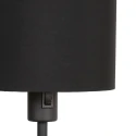 Lampe de table NOOR rond, avec interrupteur, avec abat-jour E27 IP20