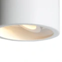 Steinhauer Downlight PÉLITE SPOT cylindrique, rigide, version pour montage en surface GU10 IP20, blanche gradable
