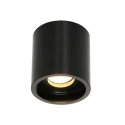 Steinhauer Downlight PÉLITE SPOT cylindrique, rigide, version pour montage en surface GU10 IP20, noir mat gradable