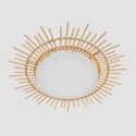 anne light & home Luminaire de plafond AURA rond IP20, beige, couleur naturelle gradable