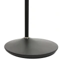 Steinhauer Plafonnier  ZODIAC avec bras articulé, avec spot LED, direct / indirect, avec variateur tactile IP20, noir mat gradable