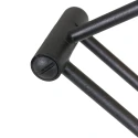 Steinhauer Lampe de table ZODIAC avec bras articulé, direct / indirect, avec variateur tactile IP20, noir mat gradable