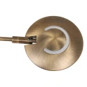 Steinhauer Luminaire mural ZODIAC LED à 1 flamme IP20, bronze, blanche gradable