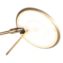 Steinhauer Luminaire mural ZODIAC LED à 1 flamme IP20, bronze, blanche gradable
