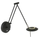 Steinhauer Wall luminaire ZODIAC LED, 1 flame, black