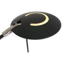 Steinhauer Luminaire mural ZODIAC avec bras articulé, avec prise de courant, direct / indirect, avec variateur tactile IP20