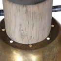 Mexlite Luminaire de plafond GEARWOOD 3 flammes, réglable E27 IP20, bronze, antique gradable