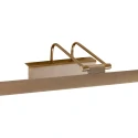 Steinhauer Steinhauer Wall luminaire LITHO LED, 1 flame, 60cm, bronze