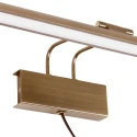 Steinhauer Steinhauer Wall luminaire LITHO LED, 1 flame, 60cm, bronze