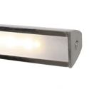 Steinhauer Luminaire mural LITHO 60 langue, CCT Switch, avec prise de courant, inclinable, avec variateur tactile IP20