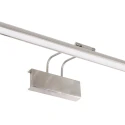Steinhauer Luminaire mural LITHO 60 langue, CCT Switch, avec prise de courant, inclinable, avec variateur tactile IP20