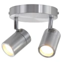 Mexlite Mexlite Spot, 2 flames. GU10, IP44, steel