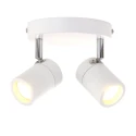 Mexlite Mexlite Spot, 2 flames. GU10, IP44, white