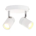 Mexlite Mexlite Spot, 2 flames. GU10, IP44, white