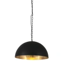 Steinhauer Steinhauer Pendant luminaire SEMICIRKEL, 1 flame, 50cm, black