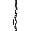 Steinhauer Steinhauer Pendant luminaire SEMICIRKEL, 1 flame, 50cm, black
