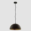 Steinhauer Steinhauer Pendant luminaire SEMICIRKEL, 1 flame, 50cm, black