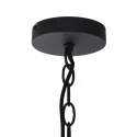 Steinhauer Steinhauer Pendant luminaire SEMICIRKEL, 1 flame, 50cm, black