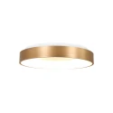 Steinhauer ceiling luminaire RINGLEDE - Ø 38CM round, medium, direct / indirect IP20, gold dimmable