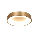 Steinhauer ceiling luminaire RINGLEDE - Ø 38CM round, medium, direct / indirect IP20, gold dimmable
