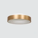 Steinhauer ceiling luminaire RINGLEDE - Ø 38CM round, medium, direct / indirect IP20, gold dimmable