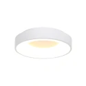 Steinhauer ceiling luminaire RINGLEDE - Ø 38CM round, medium, direct / indirect IP20, white matt dimmable
