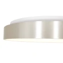 Steinhauer ceiling luminaire RINGLEDE - Ø 38CM round, medium, direct / indirect IP20, silver brushed dimmable