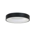 ceiling luminaire RINGLEDE - Ø 38CM round, medium, direct / indirect IP20, black matt dimmable