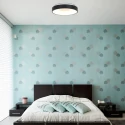 ceiling luminaire RINGLEDE - Ø 38CM round, medium, direct / indirect IP20, gold dimmable